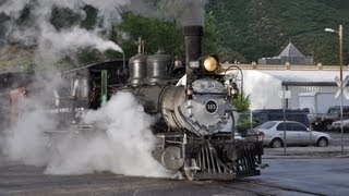 Denver and Rio Grande Steam Train 315  Durango and Silverton [upl. by Leoine]