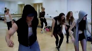 DJ Got Us Falling In Love Again  Beginners Hiphop Routine [upl. by Sorenson267]