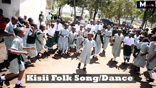 Beautiful Tradional Kisii Folk SongDance by Uhuru Pri Sch Queens  Nakuru [upl. by Perlie727]