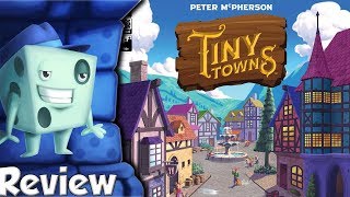 Tiny Towns Review  with Tom Vasel [upl. by Everick]