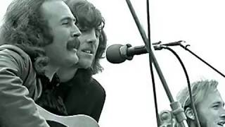 Crosby Stills amp Nash  Helplessly Hoping With Lyrics [upl. by Aretse]