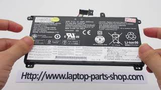 Original 00UR892 SB10L84123 1528V 32Wh Battery for LENOVO ThinkPad T570 Series [upl. by Nilya]