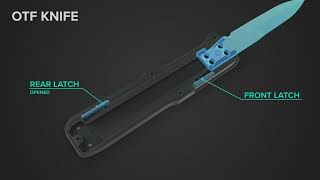 How an Automatic OTF Knife Works [upl. by Gobert216]