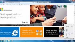 Learn Windows 7  Internet Explorer Toolbars [upl. by Iene362]