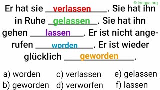 Verb  sich verlaufen sich verfahren Reflexives Verb Präsens Präteritum Perfekt Konjunktiv II [upl. by Wilcox847]