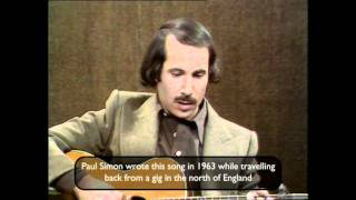 Paul Simon sings Homeward Bound live in the studio [upl. by Volkan381]