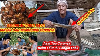 Pelus Berat 3kg Hasil Pasang Perangkap Langsung Dimasak dan dimakan Bareng Orang tua [upl. by Hpejsoj899]