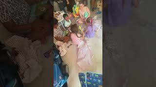 Pass the parcel for Sullivans 1st birthday party [upl. by Jenilee181]