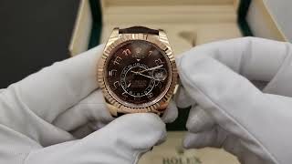 Rolex SkyDweller 42mm unboxing [upl. by Nolaj]