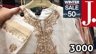 JSale Flat 50 Off  JJunaid jamsheed Winter Sale 2024 [upl. by Aisyat]