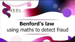 Benfords law  using mathematics to detect accounting fraud Excel [upl. by Bollen]