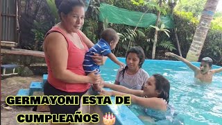 🚨Llevamos a las piscinas alas niñas germáyoni esta de cumpleaños 🚨 [upl. by Eillac]