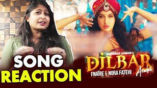 Dilbar Arabic Version SONG REACTION  Feat Nora Fatehi [upl. by Tegdig]