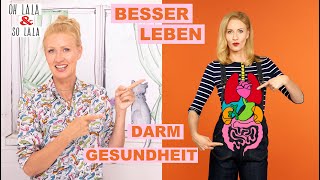 Ein flacher Bauch ➡️ guter Stuhlgang ➡️ keine Blähungen👍 Darmgesundheit ⭐️ Besser Leben in Symbiose [upl. by Marder]