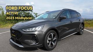 Review  Ford Focus Active 2023 MHEV  Är den bättre än en Golf Sportscombi [upl. by Norri209]