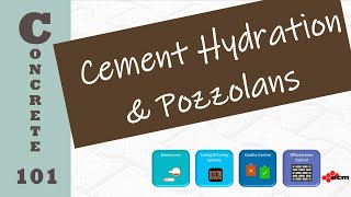 Cement Hydration and Pozzolans for Dry Cast Concrete Products [upl. by Maxey]