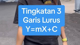 TINGKATAN 3 MATEMATIK GARIS LURUS  A STRAIGHT LINE SPM UASA YMXC [upl. by Eldreda]