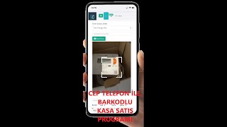 Kasa Hızlı Satış Programı Telefon ile Barkotlu ve Stoklu Perakende Kasa Satış Programı IOS Android [upl. by Schroeder]