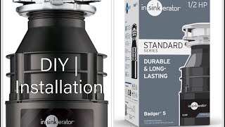 InSinkErator Badger 5 Garbage Disposal Installation  DIY [upl. by Collis]