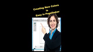 Creating New Colors is Easy in Pagemaker short [upl. by Ferd]