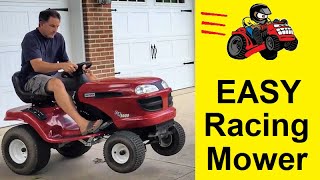 Easy DIY Racing Mower [upl. by Renata]