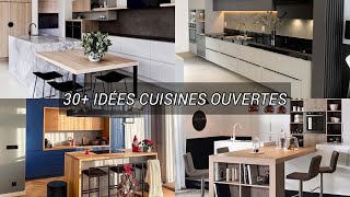 30 idées de cuisines ouvertes 2021 [upl. by Nivi]