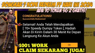 KODE REDEEM FREE FIRE TERBARU 1 APRIL 2024 HARI INI [upl. by Jaco]