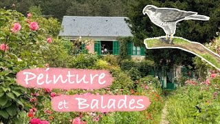 Peinture balades dans la nature entre Giverny et Paris et mes livres coup de coeur 📖🎨 VLOG 23 [upl. by Tteltrab]