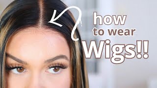 The only WIG tutorial you need These tips took me years to find🙊 Wear amp Go Wig ft Jessies Wig [upl. by Nesaj]