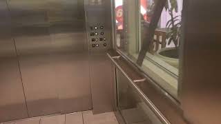 KONE Hydraulic Elevator  CherryVale Mall  Rockford IL [upl. by Kilroy381]