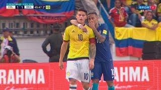 Neymar vs Colombia Away HD 720p 05092017 [upl. by Yruj236]