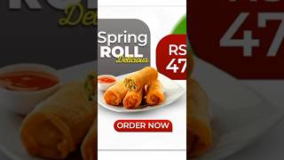 Creative Poster Design in Photoshop Food flyer design in Photoshop [upl. by Miah560]