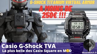 CASIO GSHOCK TITANIUM VIRTUAL ARMOR ⌚ La MEILLEURE GSHOCK SQUARE pour 250€ 🤖😈🔥 [upl. by Templeton]