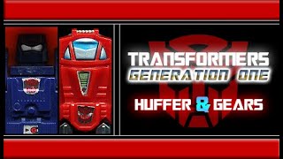 Transformers  quotGeneration Onequot Huffer amp Gears Review [upl. by Luapnaes]