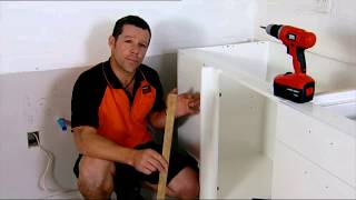 How to Install a Flat Pack Kitchen  Part 2  Mitre 10 Easy As DIY [upl. by Faustine]