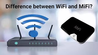 Difference between WiFi and MiFi [upl. by Jensen184]