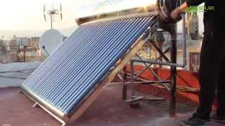 Calentador de agua solar Green Solar [upl. by Tiffy]