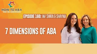 What Are the 7 Dimensions of ABA [upl. by Horatia]