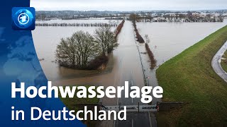 Hochwasser in SachsenAnhalt und Thüringen [upl. by Demitria]