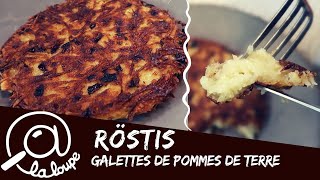 RÖSTIS GALETTES DE POMMES DE TERRE 98 [upl. by Aramois]