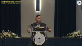 Rev Dr Gordon Za Thio CEBC IN Bupi Crusade Zaan 2nak 2024 October 10 [upl. by Nwahsat229]