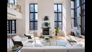 A True Entertainer’s Loft in Tribeca New York New York  Sothebys International Realty [upl. by Yntruoc]