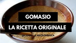 La ricetta del gomasio gomasio [upl. by Yt812]