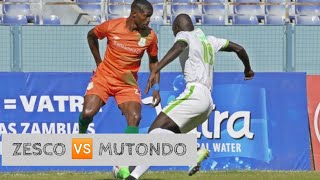 Zesco United vs Mutondo Stars Match Highlights  Zambia Super Division [upl. by Sletten480]