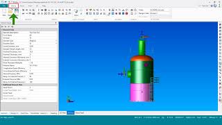 HOW TO SET NOZZLE DIMENSION TO MM  PV ELITE TRAINING  PRESSURE VESSEL [upl. by Yasnil]