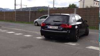 Audi A4 b8 30 tdi Sound [upl. by Aihseyk]