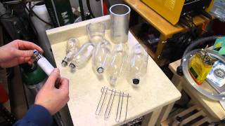 Blow molding plastic water bottles [upl. by Euqenimod]