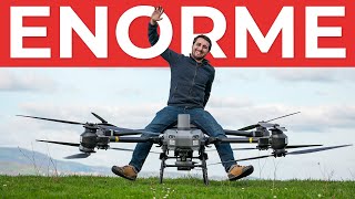 Il est monstrueux  Test du drone de livraison de DJI le FlyCart 30 🚁 [upl. by Nunnery]