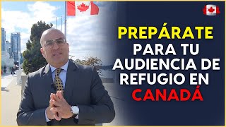 Recomendaciones para tu CASO DE REFUGIO EN CANADÁ [upl. by Aivataj]