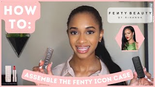 How to Assemble the Fenty Icon Lipstick Case  Refillable Lipstick  Fenty Beauty [upl. by Cissej300]